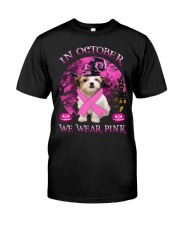 Pink Moon - Teddy Bear Dog Classic T-Shirt front