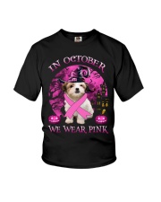 Pink Moon - Teddy Bear Dog Youth T-Shirt tile