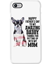 Daddy - BLACK Chihuahua Phone Case tile