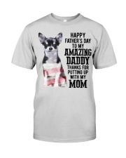 Daddy - BLACK Chihuahua Premium Fit Mens Tee tile