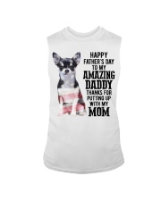 Daddy - BLACK Chihuahua Sleeveless Tee tile