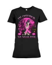 Pink Moon - American Bulldog Premium Fit Ladies Tee tile