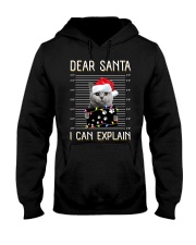 Dear Santa Cat 2 Hooded Sweatshirt tile