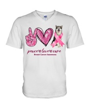 Cure - Alaskan Malamute V-Neck T-Shirt tile