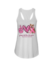 Cure - Old English Bulldog Ladies Flowy Tank tile