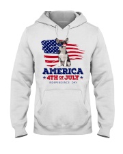 American 4th july - Chihuahua Hooded Sweatshirt tile