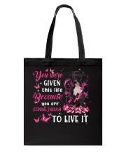This Life - BLACK American Staffordshire Terrier Tote Bag tile