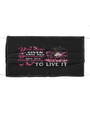 This Life - BLACK American Staffordshire Terrier Mask tile