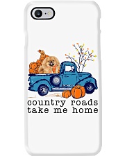 Blue Car - TAN Pekingese Phone Case tile