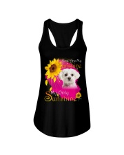 My Only Sunshine Maltese Ladies Flowy Tank tile