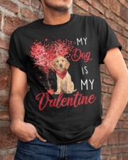 My Valentine - GOLDEN Cocker Spaniel Classic T-Shirt apparel-classic-tshirt-lifestyle-26