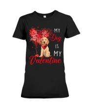 My Valentine - GOLDEN Cocker Spaniel Premium Fit Ladies Tee tile