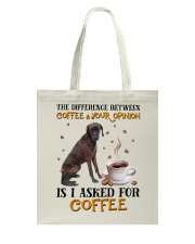 The Difference - Plott Hound Tote Bag tile