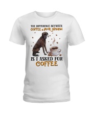 The Difference - Plott Hound Ladies T-Shirt tile