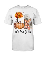 It is Fall - Old English Sheepdog Premium Fit Mens Tee tile