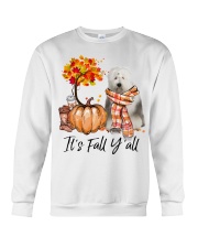 It is Fall - Old English Sheepdog Crewneck Sweatshirt tile