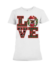 Christmas Love - Rat Terrier 2 Premium Fit Ladies Tee tile