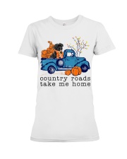 156 Country Roads Morkie 1 Premium Fit Ladies Tee tile