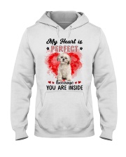 Perfect - CREAM Shih Tzu Hooded Sweatshirt tile