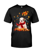Flying Scarf - Old English Bulldog 1 Premium Fit Mens Tee tile