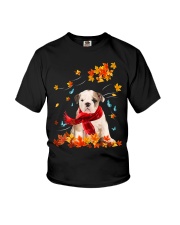 Flying Scarf - Old English Bulldog 1 Youth T-Shirt tile