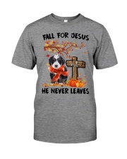 Autumn Cross - Bernedoodle Premium Fit Mens Tee tile
