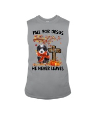 Autumn Cross - Bernedoodle Sleeveless Tee tile