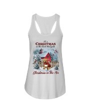 Christmas Air - Pitbull Boxer Mix Ladies Flowy Tank tile