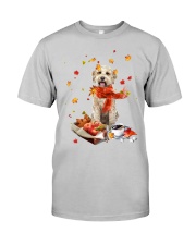 Autumn Leaves Goldendoodle Classic T-Shirt front