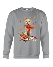 Autumn Leaves Goldendoodle Crewneck Sweatshirt tile