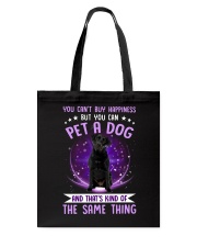 Same Thing - Black labrador Tote Bag tile