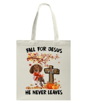 Autumn Cross - Pocket Beagle Tote Bag tile