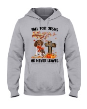 Autumn Cross - Pocket Beagle Hooded Sweatshirt tile
