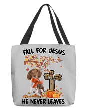 Autumn Cross - Pocket Beagle All-Over Tote tile