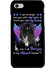 Feel You - BLACK Pekingese Phone Case tile