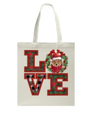 Christmas Love - Shetland Sheepdog 2 Tote Bag tile