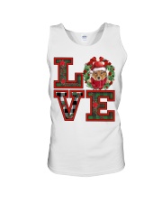 Christmas Love - Shetland Sheepdog 2 Unisex Tank tile