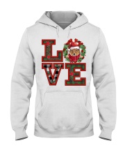 Christmas Love - Shetland Sheepdog 2 Hooded Sweatshirt front