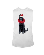 Christmas Cheer - BLACK German Shepherd Sleeveless Tee tile