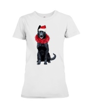 Christmas Cheer - BLACK German Shepherd Premium Fit Ladies Tee tile