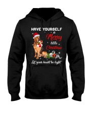 Little Christmas - Bloodhound 1 Hooded Sweatshirt front