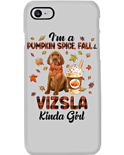 Pumpkin Kinda - Vizsla Phone Case tile