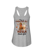 Pumpkin Kinda - Vizsla Ladies Flowy Tank tile