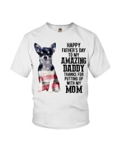 Father Day - Chihuahua Youth T-Shirt tile