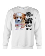 Father Day - Shih-Poo Crewneck Sweatshirt tile