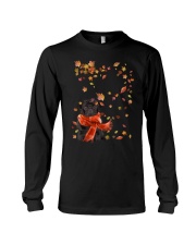 Leaf Scarf - BLACK Pug 2 Long Sleeve Tee tile