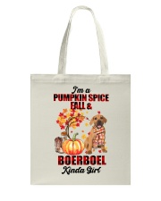 Pumpkin Girl - Boerboel Tote Bag tile