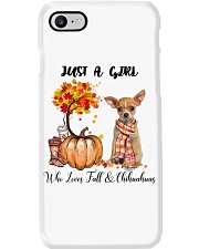 Fall And - Chihuahua 1 Phone Case tile