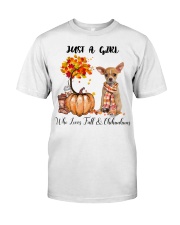 Fall And - Chihuahua 1 Classic T-Shirt tile