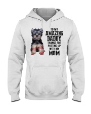 Amazing Daddy - Yorkshire Terrier Hooded Sweatshirt tile